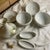 Ceramic 5 Pc Antique Leona Griffith by Vignaud Limoges Toilette Dresser Set For Sale - Image 7 of 10