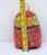 Arts & Crafts Vintage Swiss Cow Bell Metal Decorative Emboss Hand Painted For Sale - Image 3 of 4