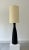 Ceramic Large Black Ceramic Table Lamp, 1990 For Sale - Image 7 of 7