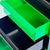 Plastic Chest of Drawers in Black and Green by Simon Fussell for Kartell, Italy, 1970s For Sale - Image 7 of 12