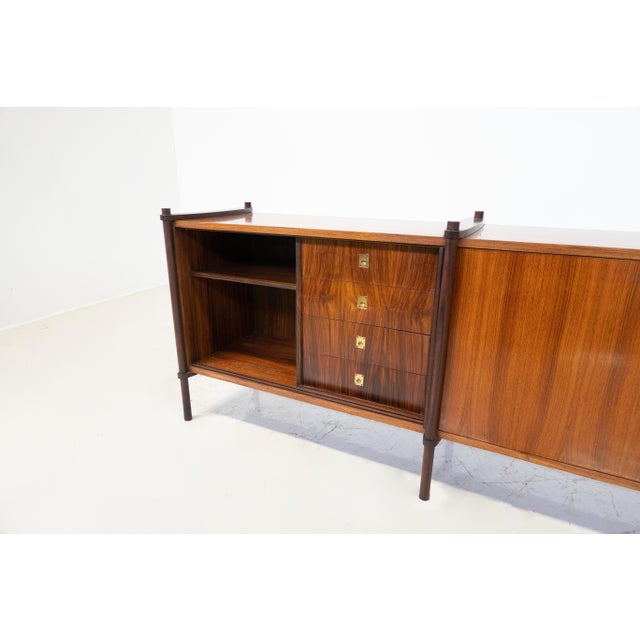 Mid-Century Sideboard in the style of Hiroshi Fukuoh for Gavina, 1960s For Sale - Image 6 of 11
