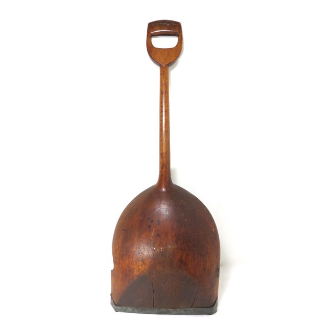Antique Hand Made Wood Grain Shovel Chairish