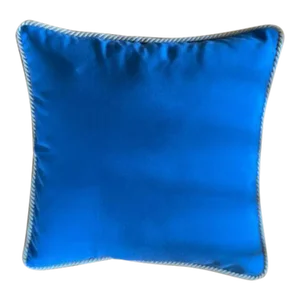 Contemporary Capri Sunbrella Pillow With Cording