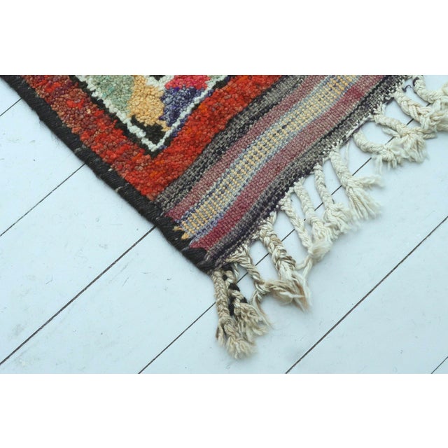 Late 20th Century Vintage Turkish Herki Nomads Runner For Sale - Image 5 of 13