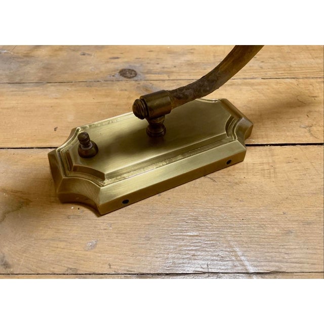 Pair of Antique 1930’s Acantus Sconces Traditional Style With Shade For Sale In Pittsburgh - Image 6 of 8