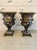 Antique French Porcelain and Brass Mounted Jardinière Urns, 1880, Set of 2 For Sale - Image 3 of 17