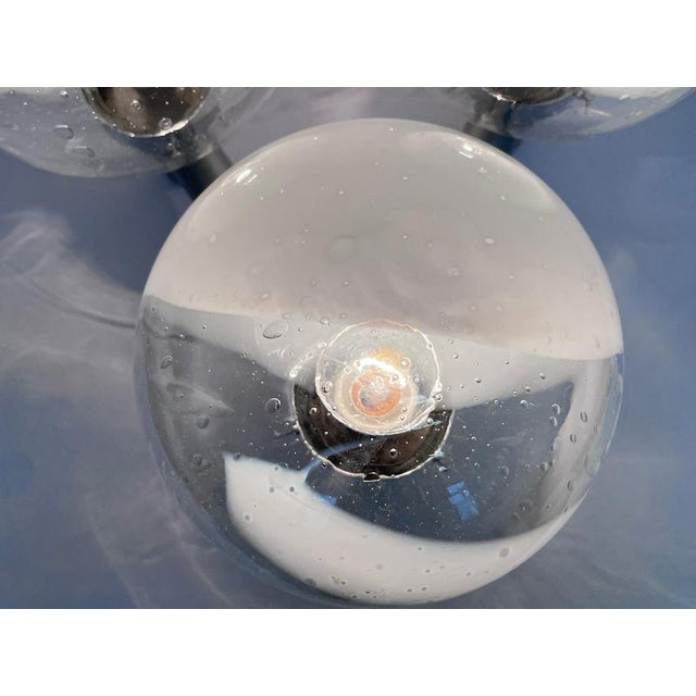 Mid-Century Art Glass Hotel Wall Light, 1970s For Sale - Image 6 of 12