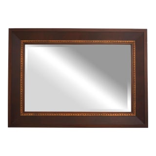 Ethan Allen Mahogany 18th C. Collection Wall Mirror For Sale