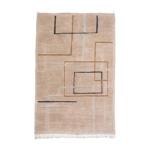 Artistic Hand-Knotted Wool Rug by Azele Studio For Sale - Image 10 of 10