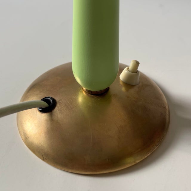 Modernist Model 31866 Table Lamps by Bertil Brisborg for Nordiska Kompaniet, Sweden, 1940s, Set of 2 For Sale - Image 12 of 15
