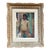 French Mid-Century Modern Oil Painting on Board Nude Study in Original Frame Circa 1950 For Sale
