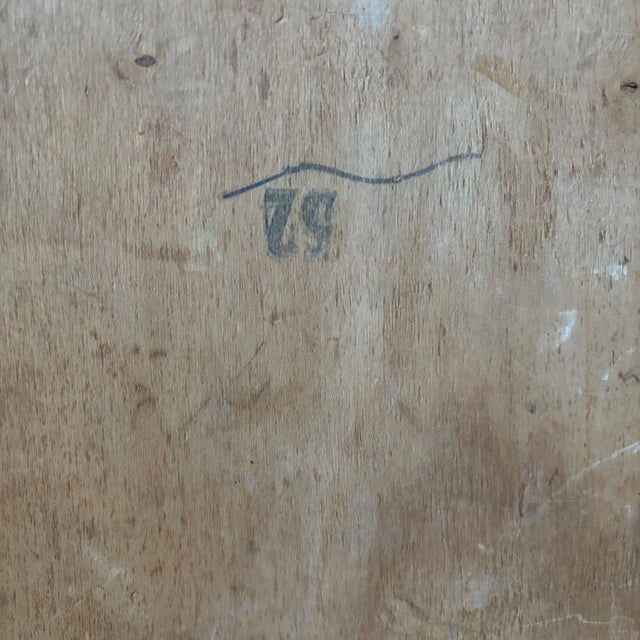 Wood Vintage Dutch Zabo Children's Side Table, 1950s For Sale - Image 7 of 9