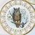 1980 Vintage Arts & Crafts English Bone China Owl Dinner Plates -Set of 8. For Sale - Image 15 of 18