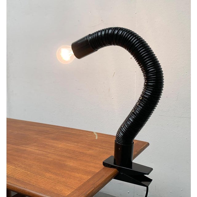 Mid-Century Space Age Cobra Table Clamp Lamp, 1960s For Sale - Image 4 of 18