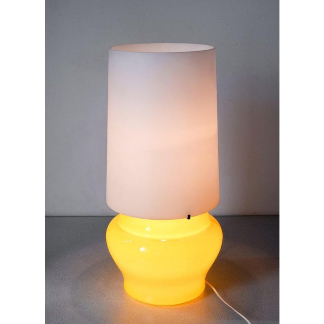 Murano Glass Table Lamp For Sale - Image 3 of 18