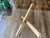 Modern Aikidi Dinning Table 67 Inch Clear Glass and Canaletto Walnut Finish Leg For Sale - Image 3 of 10