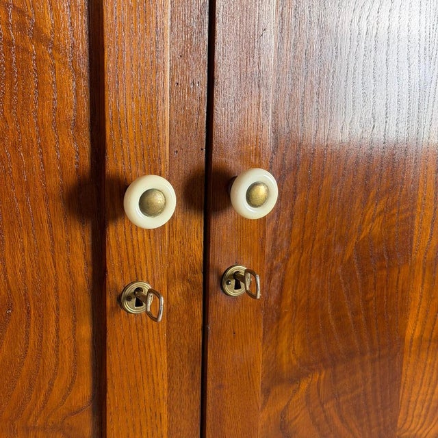 Metal Oak Wardrobe from Italo Gamberini, 1940s For Sale - Image 7 of 18