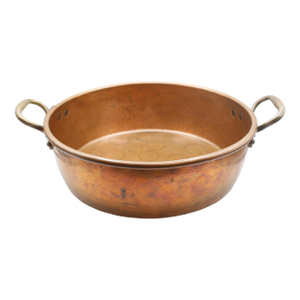 C. 1860s London Benham & Froud Copper Double-Handled Jelly Pan