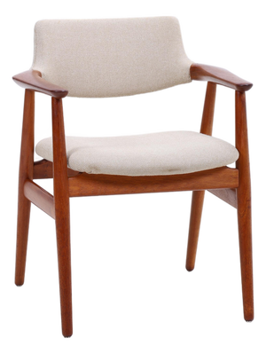 Vintage Teak Chair by Erik Kirkegaard for Glostrup