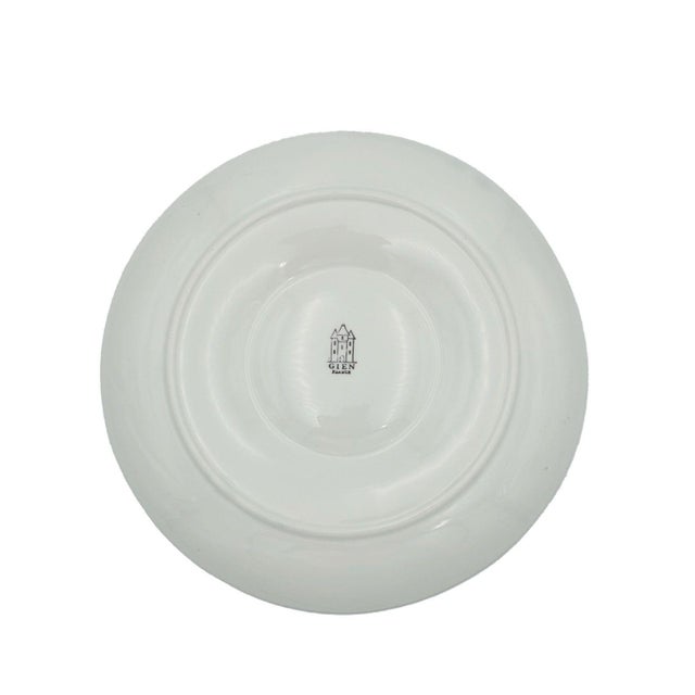 Set of Three Artichoke Plates, France Circa 1950 For Sale - Image 4 of 6