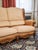 Sofa set made of genuine cowhide from a renowned Italian manufacturer of designer upholstered furniture with a tradition...