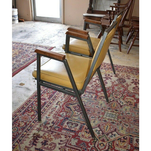 Mid-Century Modern Mid-Century Modern Tri-Par Mfg Co Chicago Chairs - a Pair For Sale - Image 3 of 12