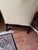 Gray VTG Classic Leather Inc Mahogany Chippendale Wingback Chair Tufted Armchair MCM For Sale - Image 8 of 10