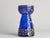 Mid-Century Modern Cobalt Blue and Gold Glass Hyacinth Vase by Walther Glas, 1970s For Sale - Image 4 of 18