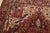 Textile Heriz Rug 8’7” X 12’5” Red Wool Vintage Traditional Hand-Knotted Carpet For Sale - Image 7 of 15