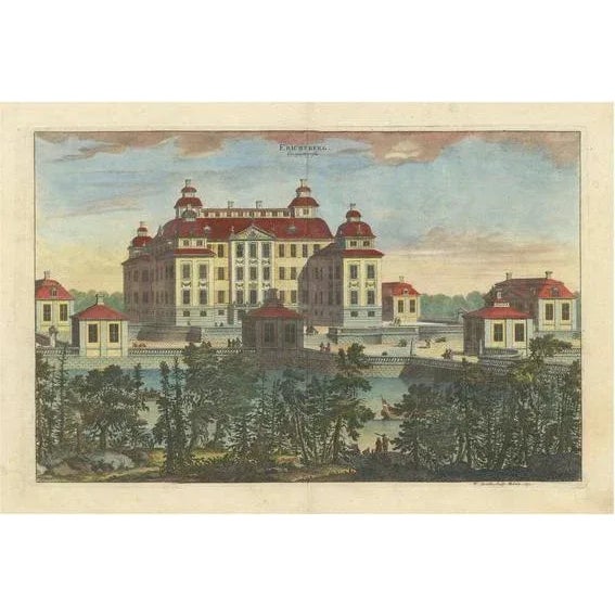 Paper Ericsberg Castle in Swiddes Sweden Ancient and Modern, 1690, Paper For Sale - Image 7 of 7