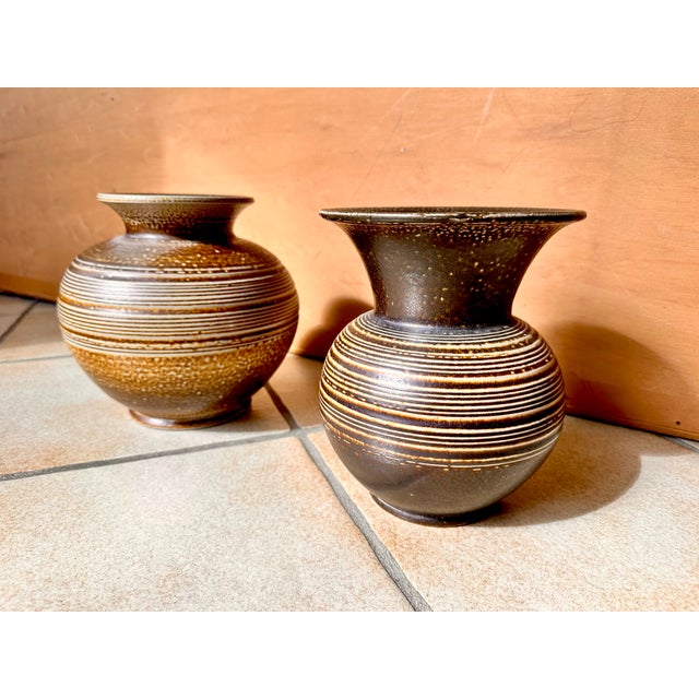 Ceramic Large Hand-Crafted Ceramic Art Vase from Wekara, Germany, 1960s For Sale - Image 7 of 14