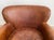 Vintage Distressed Brown Leather Club Chair For Sale - Image 9 of 17