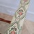 Vintage Scheibe Folding Wooden Luggage Rack With Floral Tapestry Straps For Sale In Dallas - Image 6 of 8