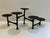 This iron expandable candle holder has a full length of 36 inches & the candle cups are 4.5 wide Height if the candle...
