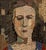Japanese Taizan Tile Portrait of a Woman Mosaic Panel For Sale - Image 3 of 9