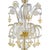 Early 21st Century Ornate Murano Glass Chandelier with Refined Gold Trimming by Simoeng For Sale - Image 5 of 9