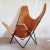 Mid-Century Modern Leather Butterfly Chair, 1970s For Sale - Image 3 of 10