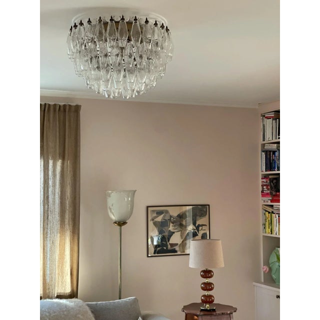 Carlo Scarpa Murano Flush Mount by Carlo Scarpa For Sale - Image 4 of 9