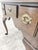 Wood Late 20th Century Council Furniture Queen Anne Inlaid Lowboy For Sale - Image 7 of 9