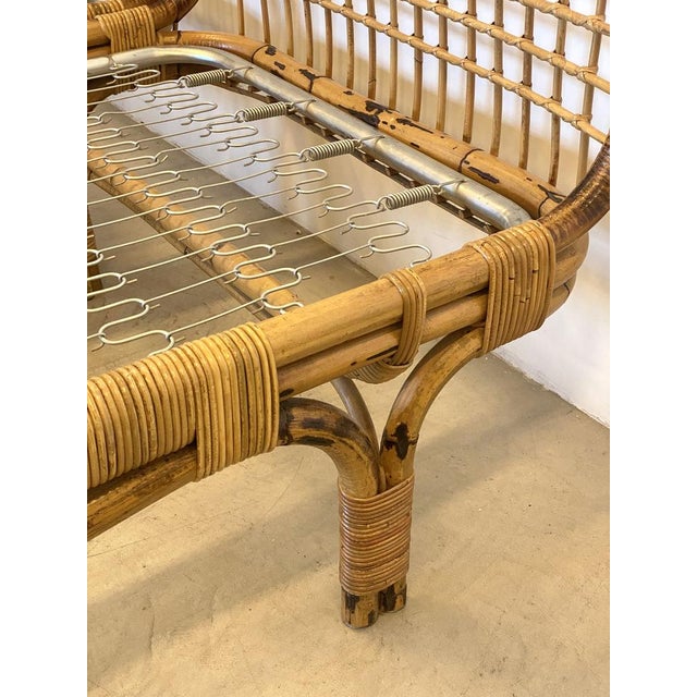 Set of Bamboo Daybeds by Tito Agnoli, 1970 For Sale - Image 10 of 17