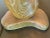 1950s Cerused Oak Lamp With Fiberglass Shade For Sale - Image 9 of 9