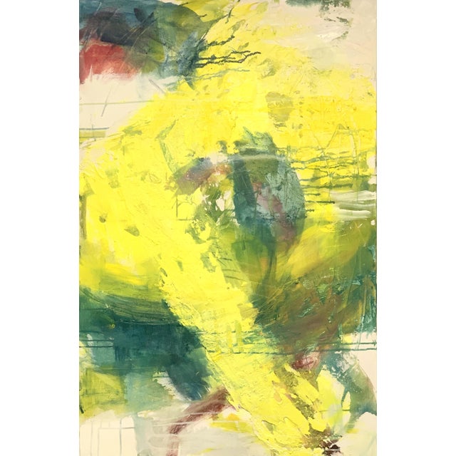 Barbara Schauß, Lemon Spritz, Oil and Acrylic on Canvas For Sale - Image 10 of 10