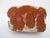 Kalifano Red Jasper Carved Jolly Seated Buddha Figurine Statue For Sale - Image 4 of 8