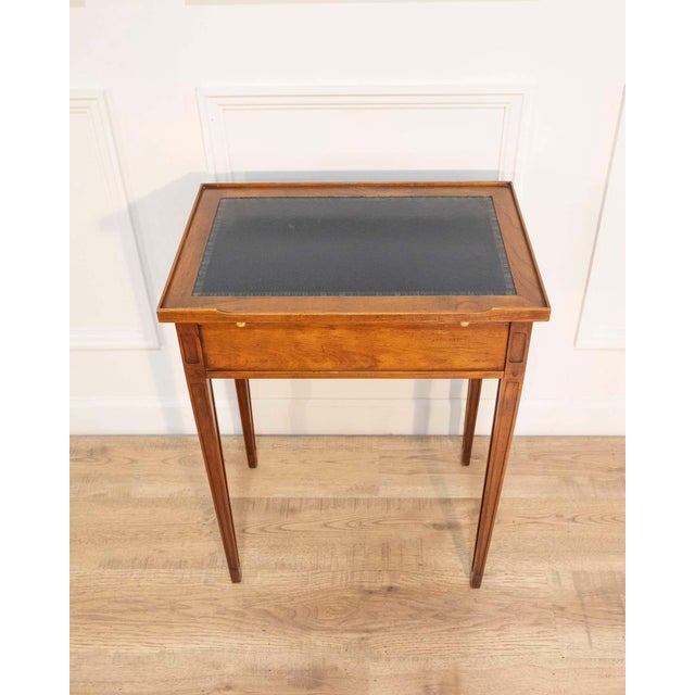 French Mid 20th Century Small Louis XVI Style Side Table For Sale - Image 3 of 10