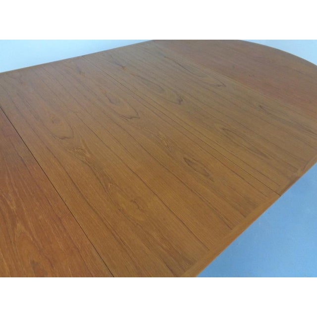 Extendable Teak Dining Table by Bernhard Pedersen & Son, Denmark, 1960s For Sale - Image 13 of 18