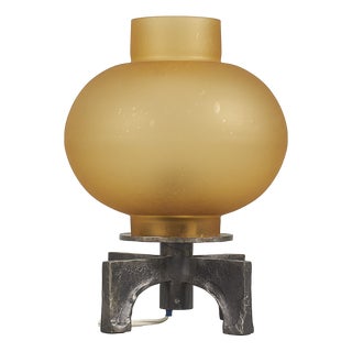 Table Lamp by Janos Lehoczky, 1970s For Sale