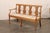 Late 18th C Italian 4-Chair Back Sofa Bench For Sale - Image 4 of 11