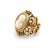 Traditional 14k Yellow Gold Italian Cameo Ring, Early 20th Century, Size 6 For Sale - Image 3 of 4