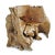 Vintage Free Form Burl Wood Root Chair For Sale - Image 4 of 7
