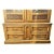 Spanish Revival Drexel Esperanto by Jim Peed - Pecan Wood China Cabinet - Made in 1964 - 52" W X 16" D X 78" H For Sale - Image 3 of 6